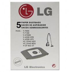 Pack de 5 Filtros de Aspirador LG