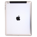 iPAD 4 Back Cover Cinza com Simbolo Escuro Wifi