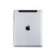 iPAD 4 Back Cover Cinza com Simbolo Escuro Wifi 4G