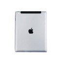 iPAD 4 Back Cover Cinza com Simbolo Escuro Wifi 4G