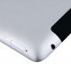iPAD 4 Back Cover Cinza com Simbolo Escuro Wifi 4G