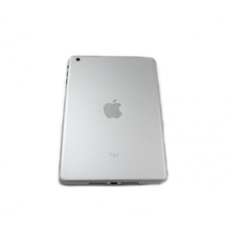 iPAD Mini 1 Back Cover Cinza Claro Logo Apple Prateado Wifi