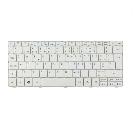 Keyboard Portuguese Acer White
