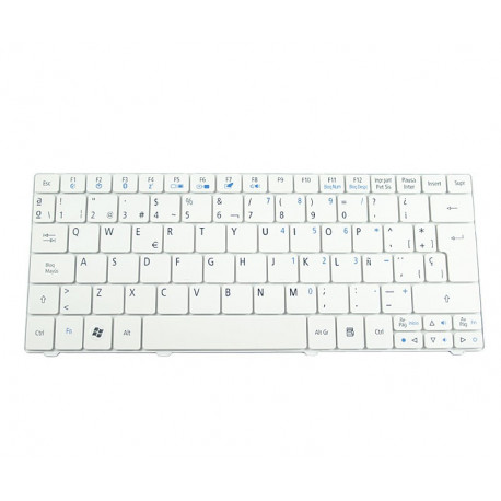 Teclado Espanhol Acer Branco