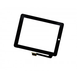 iPad 3  4 - Touch ScreenDigitizer BlackPreto