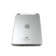 iPAD Mini 1 Back Cover Cinza Claro e Logo Apple Prateado 3G