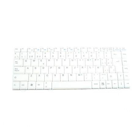 Keyboard Spanish Fujitsu AMILO V2030 LI1705 White
