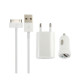 Kit Transformador  Carregador Automovel  Cabo USB Iphone 4
