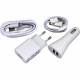 Kit Transformador  Carregador Automovel  Cabo USB Iphone 5