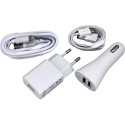 Kit Transformador  Carregador Automovel  Cabo USB Iphone 5