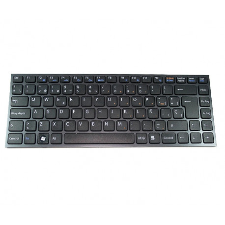 Teclado Espanhol Sony VPC-Y SERIES Preto Frame Preto