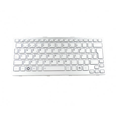 Teclado Espanhol Toshiba NB200 Cinza