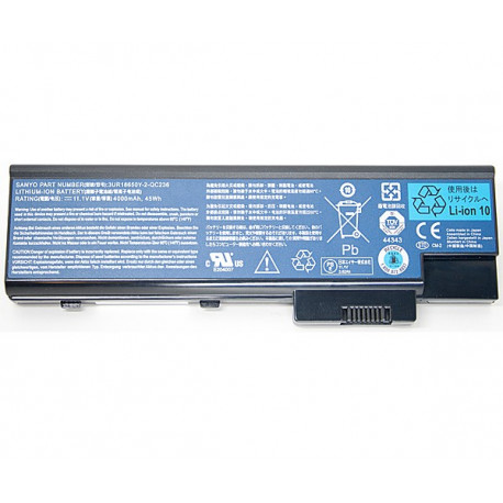 ACER BATTERY LI-ION 6CELLS 4000MAH
