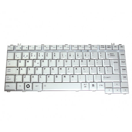 Keyboard Portuguese Toshiba A200 Silver