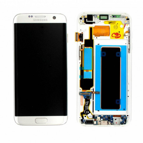 LCD DISPLAY SAMSUNG GALAXY S7 EDGE SILVER