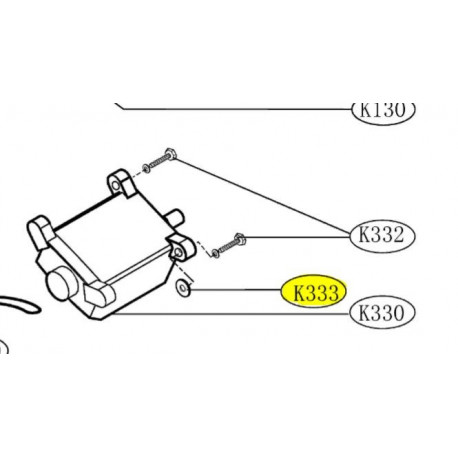 Porca Comum para Maquina Roupa LG