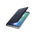 Capa Wallet Preta para Samsung Galaxy S6 Edge Plus
