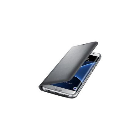 Flip Cover LED Silver Samsung G935 Galaxy S7 Edge