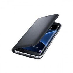 Flip Cover LED Black Samsung G935 Galaxy S7 Edge