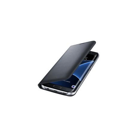 Flip Cover LED Black Samsung G935 Galaxy S7 Edge