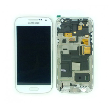 LCD E TOUCH SAMSUNG I9195 GALAXY S4 MINI - BRANCO