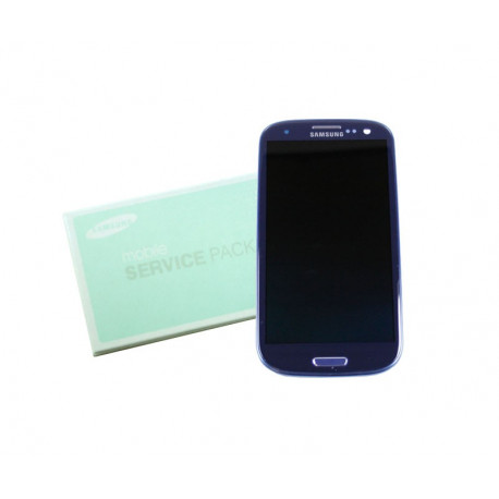 LCD E TOUCH SAMSUNG I9300 GALAXY SIII - AZUL
