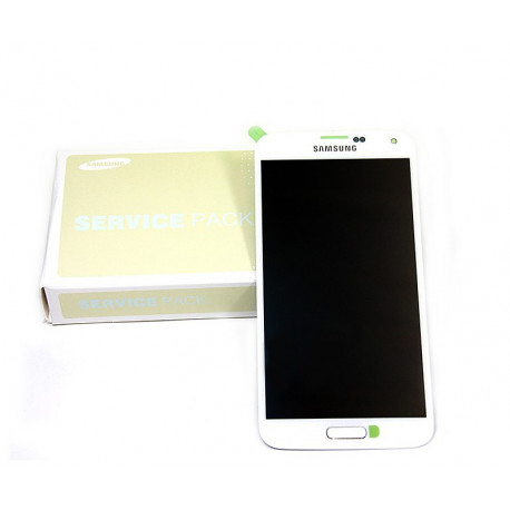 DISPLAY AND TOUCH SAMSUNG GALAXY S5 SM-G900F - WHITE