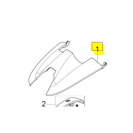 Tampa Superior Cinza para Aspirador Nilfisk