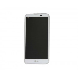 LCD Cover Assembly White LG X Screen K500N