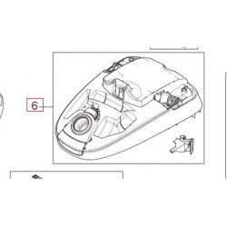 Frame Branco para Aspirador Nilfisk