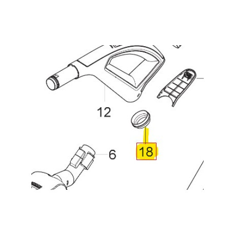 Anel para Aspirador Nilfisk