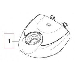 Tampa superior Branca para Aspirador Nilfisk