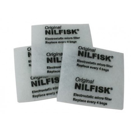 Pre Filtro 3Unid para Aspirarador Nilfisk