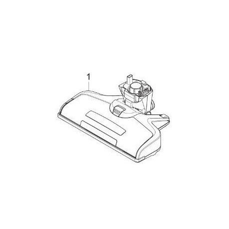 Escova Cinza 28V para Aspirador Vertical Nilfisk
