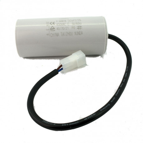Condensador 50UF 450V para Lavadora Nilfisk