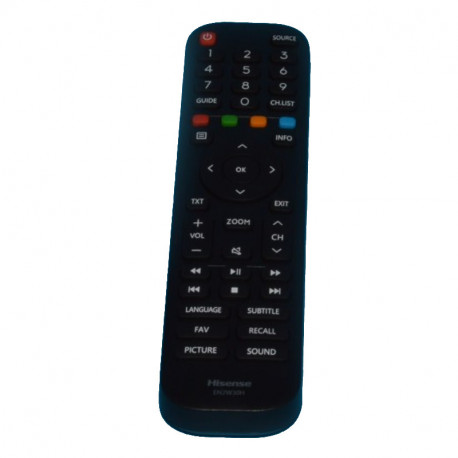 Comando para TV Hisense