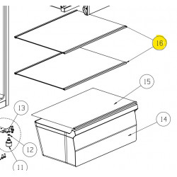 Prateleira para Frigorifico Hisense