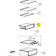 Gaveta para Frigorifico Hisense