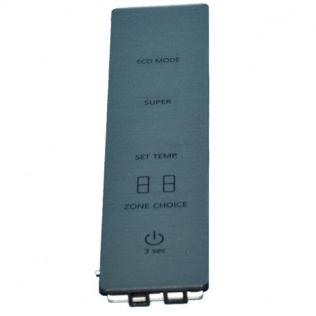 Placa Display com Cover para Frigorifico Hisense