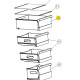 Gaveta para Frigorifico Hisense