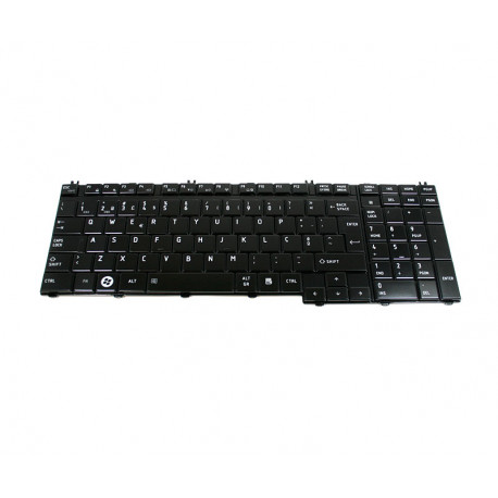 Teclado Português Toshiba Preto Matte
