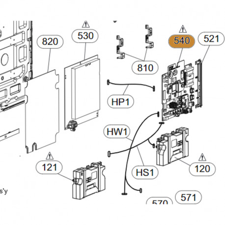Motheboard para TV LG