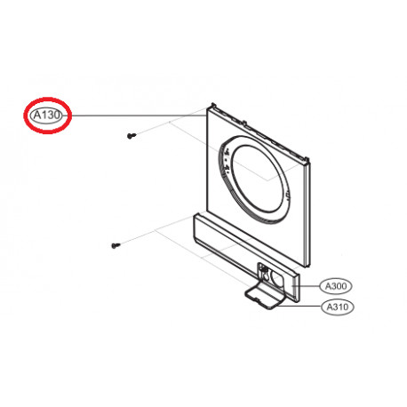 Frontal para Maquina Roupa LG