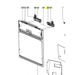 Cover  para Maquina Loiça Hisense