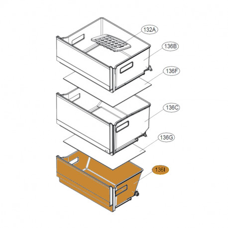 Tray AssemblyDrawer LG