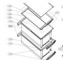 Gaveta para Frigorifico LG