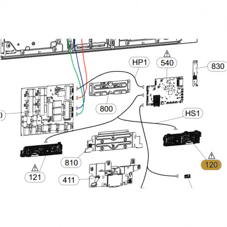 Speaker Assembly Left 20W 6ohm 76dB 75Hz LG