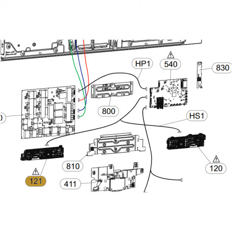 Speaker Assembly Right 20W 6ohm 76dB 75Hz LG