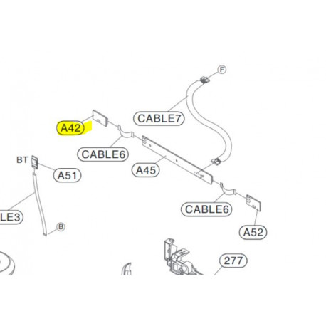 Placa Led Flash Esquerda para Equipamento Audio LG
