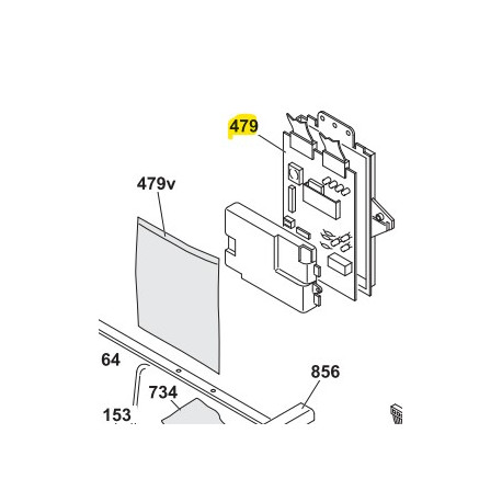 Módulo Eletrónico para Máquina Roupa Candy